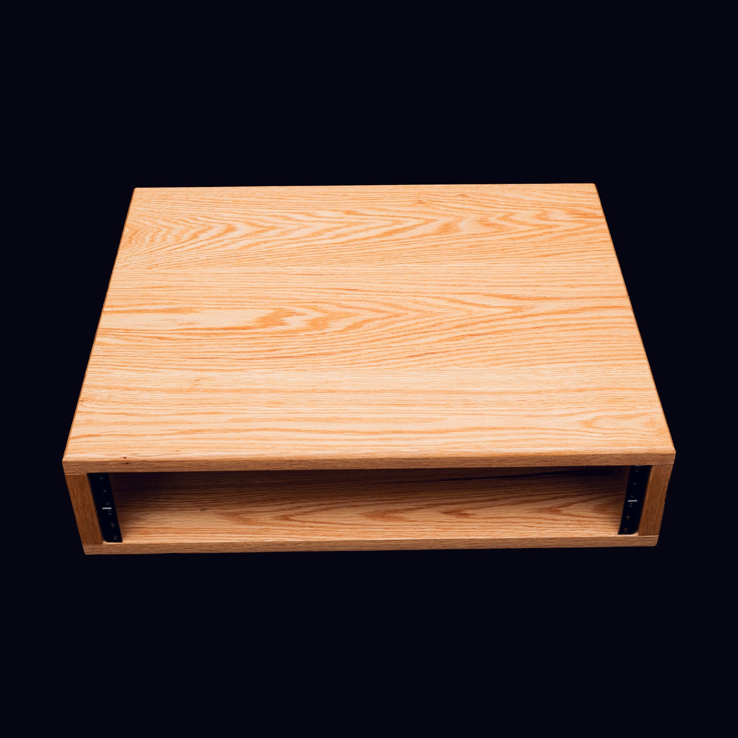 White Oak Audio Rack