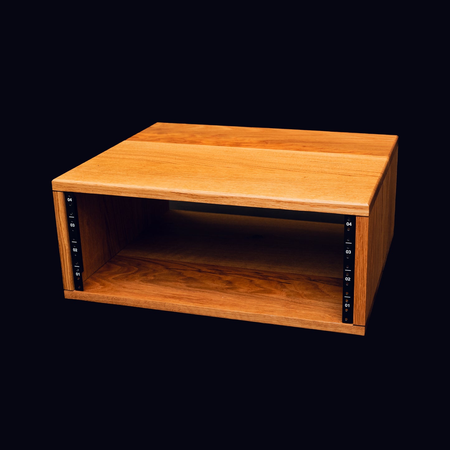 White Oak Audio Rack