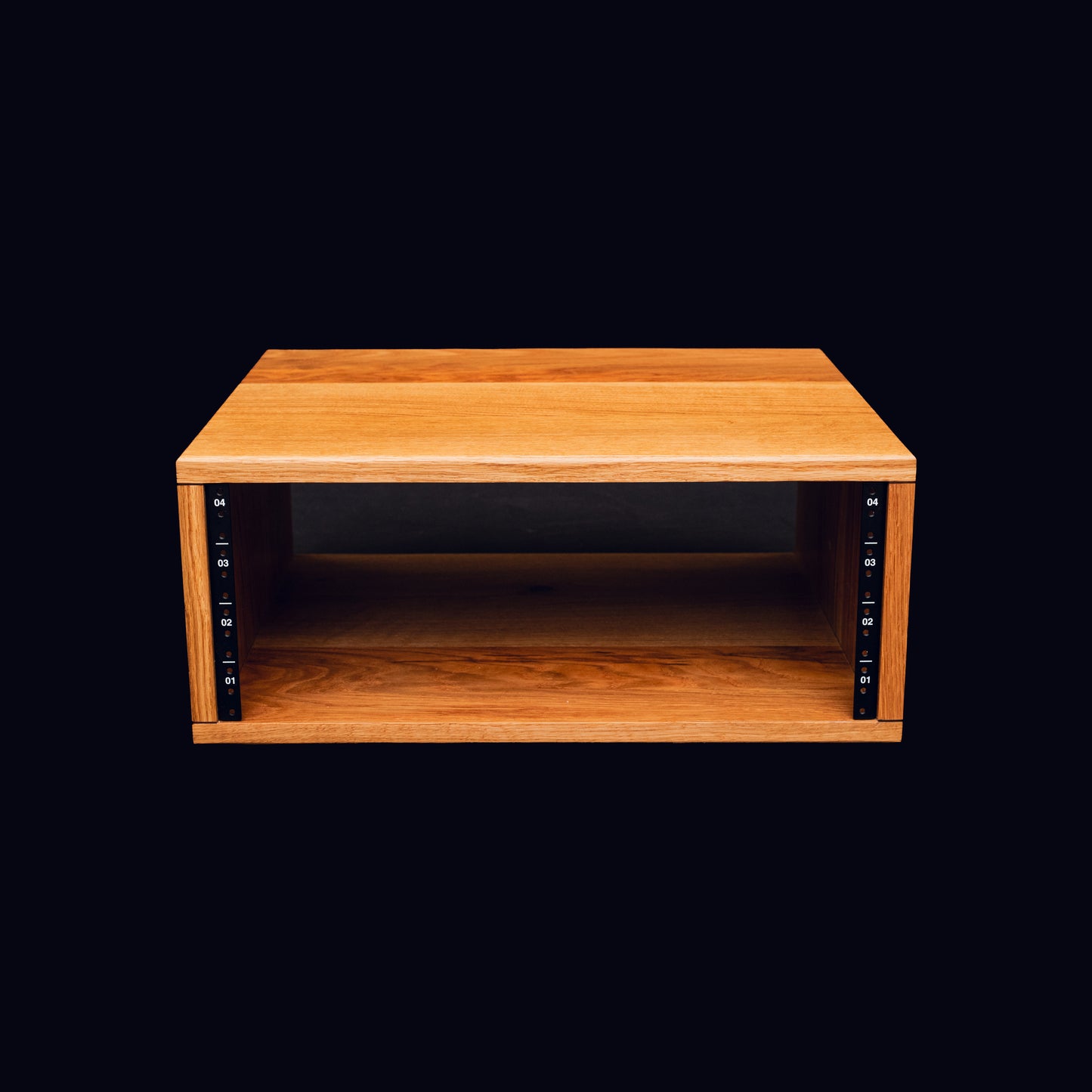 White Oak Audio Rack