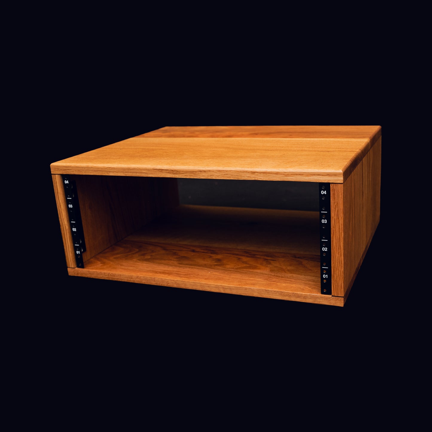 White Oak Audio Rack
